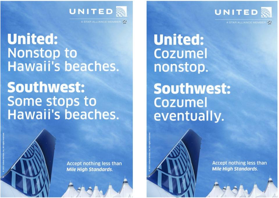 United Airlines Denver Ad Campaign