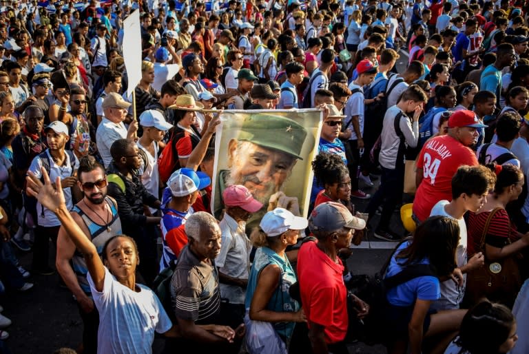 The May Day rally in communist Cuba is unusual in being a march in support of the authorities