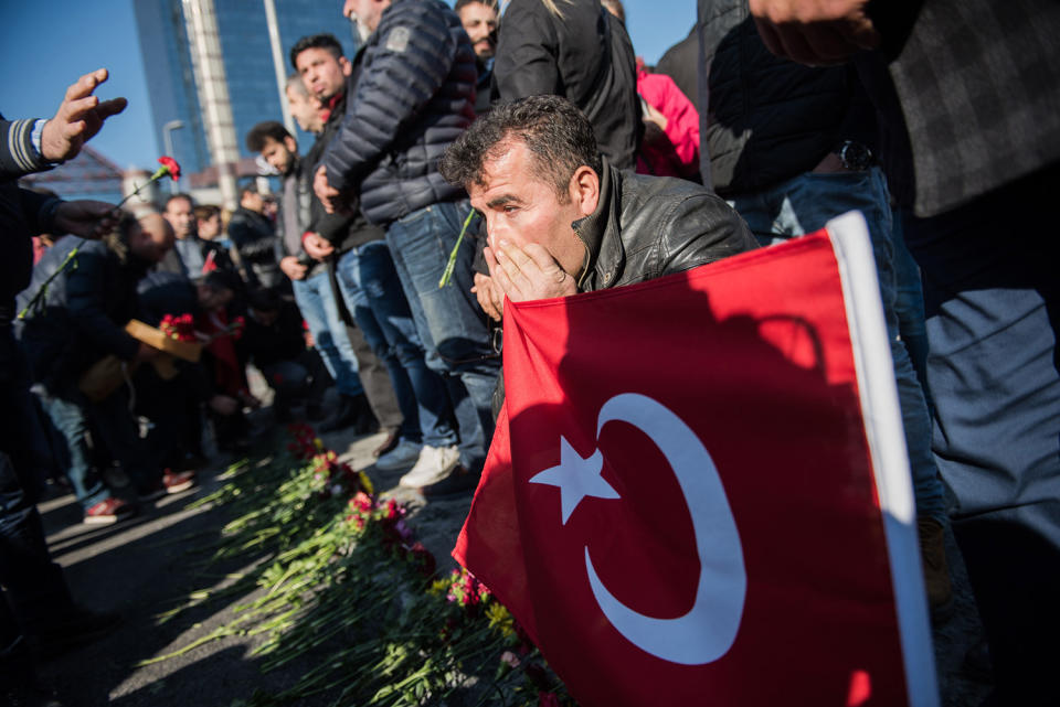 Explosion outside soccer stadium in Istanbul