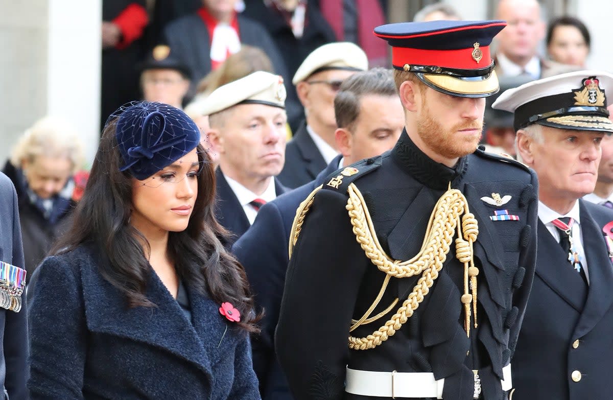 Harry in uniform (Steve Parsons) (PA Archive)