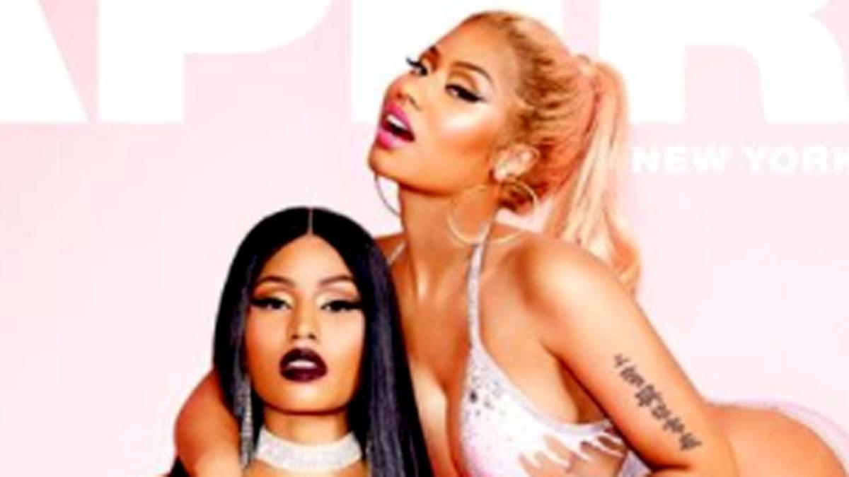 Nicki Minaj Has 'Minaj a Trois' on Risque 'Break the Internet' Cover, Kim  Kardashian and Blac Chyna React