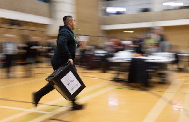 Polling station