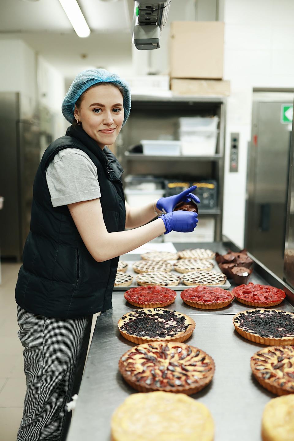 Bakehouse, a bakery in Kyiv, makes bread and pastries.