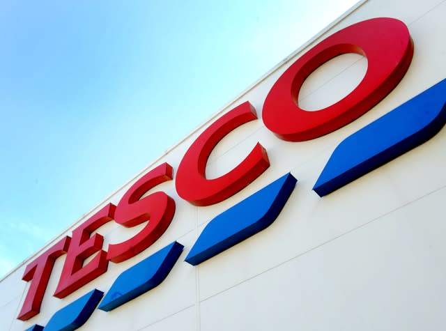 Tesco sign