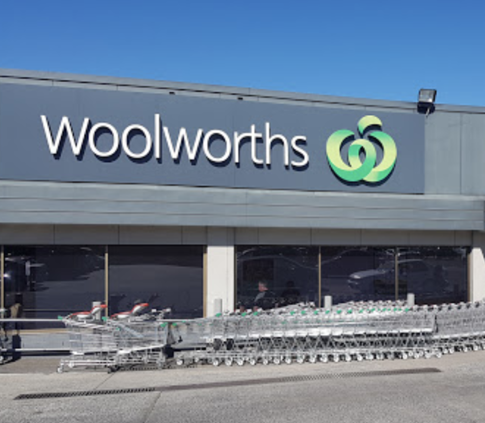 Woolworths in Orange (pictured) is the first to have its solar panels in the shape of the logo. Source: Google Maps