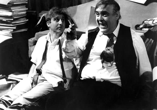 Everett Collection Gene Wilder and Zero Mostel in 'The Producers'