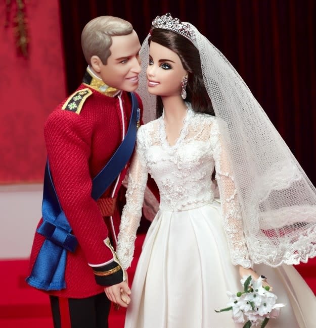 <div class="caption-credit"> Photo by: ebay</div><p> The $100 Will and Kate Anniversary Barbies sold out faster than a speeding chariot, so eBay dealers doubled the price. Who would pay $200 for a set of dolls? Serious collectors. They're long gone on the auction site. <br> </p> <p> <br> </p>