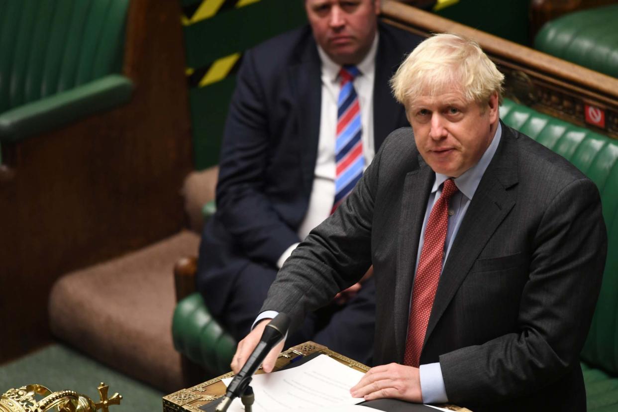 Prime Minister Boris Johnson: via REUTERS