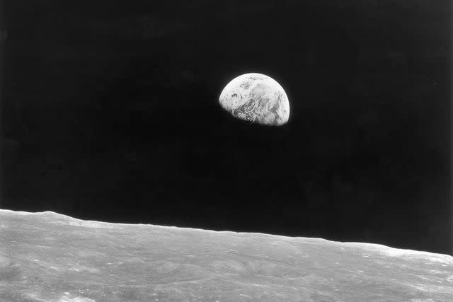 <p>Keystone/Hulton Archive/Getty</p> "Earthrise" December 1968.