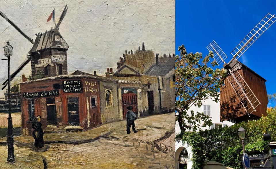 Le Moulin de la Galette by Vincent van Gogh (Paris)