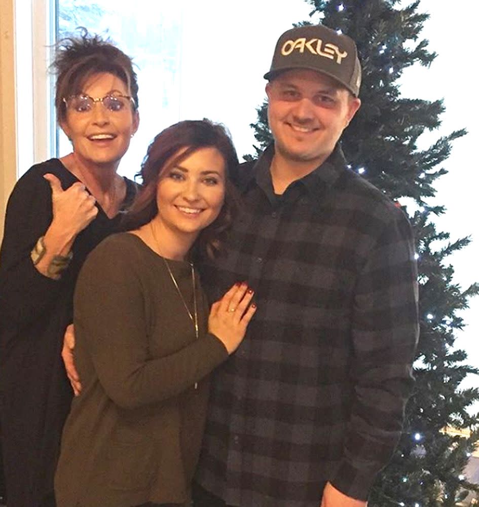 Sarah Palin, Willow Palin and Ricky Bailey | Willow Bailey Instagram