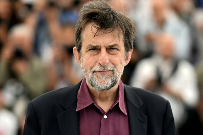 Le réalisateur italien Nanni Moretti au Festival de Cannes, le 25 mai 2023 (Patricia DE MELO MOREIRA)