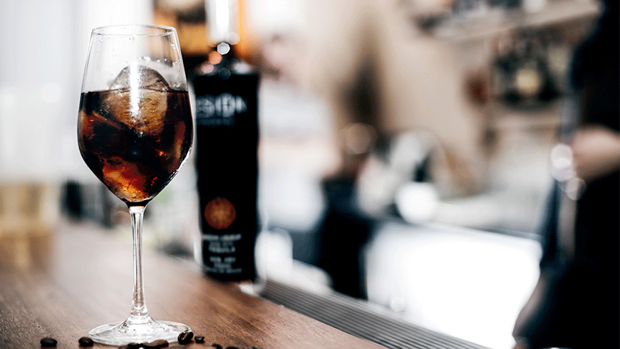 Negroni Mocha Recipe by Sesión Tequila. Photo: Supplied