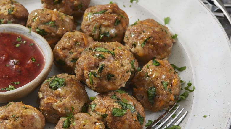 ground turkey meatballs