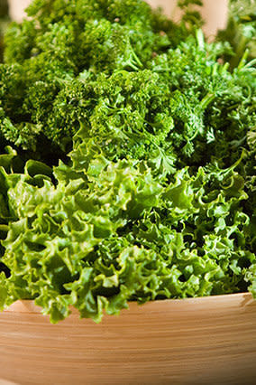 This popular leafy green is a major source of vitamin K (one cup cooked contains almost 12 times your recommended daily value), which may help ward off heart disease and osteoporosis. Ask for Winterbor kale at your local farmers' market--in addition to vitamin K, this variety contains high levels of fiber, which can help lower blood pressure and cholesterol levels.