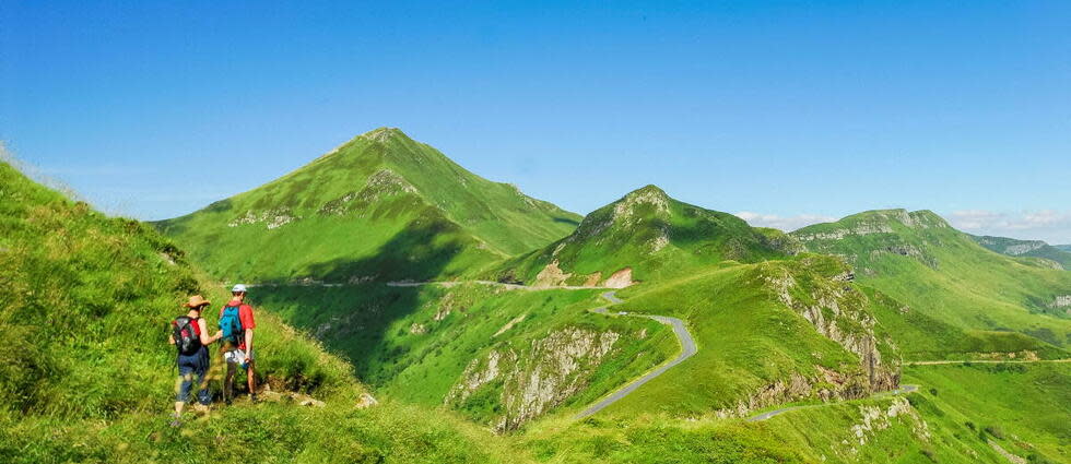 Le Cantal, en région Auvergne-Rhône-Alpes. C'est ici, selon notre classement, que l’on respire l’air le plus pur du pays.  - Credit:Luc Olivier/Only France via AFP