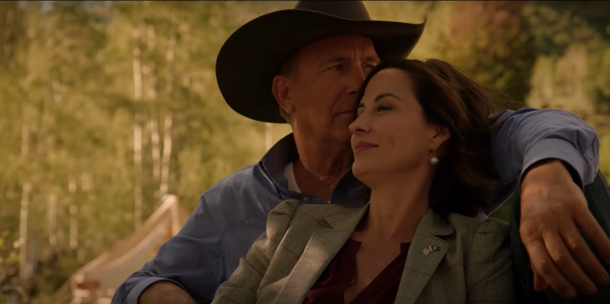 yellowstone, kevin costner, wendy monizgrillo