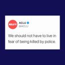 <p>"This might be more of a long-view approach to social justice, but I am a huge supporter of <a href="https://www.aclu.org/" rel="nofollow noopener" target="_blank" data-ylk="slk:the ACLU;elm:context_link;itc:0;sec:content-canvas" class="link ">the ACLU </a>and its efforts to ensure the rights and privileges provided by the Constitution are available to every single person in this country."</p><p><a class="link " href="https://action.aclu.org/give/fund-every-fight-ahead" rel="nofollow noopener" target="_blank" data-ylk="slk:Donate Here;elm:context_link;itc:0;sec:content-canvas">Donate Here</a></p><p><a href="https://www.instagram.com/p/CAyXWVTnf1P/?utm_source=ig_embed&utm_campaign=loading" rel="nofollow noopener" target="_blank" data-ylk="slk:See the original post on Instagram;elm:context_link;itc:0;sec:content-canvas" class="link ">See the original post on Instagram</a></p>