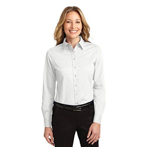 Ladies Long Sleeve Easy Care Shirt