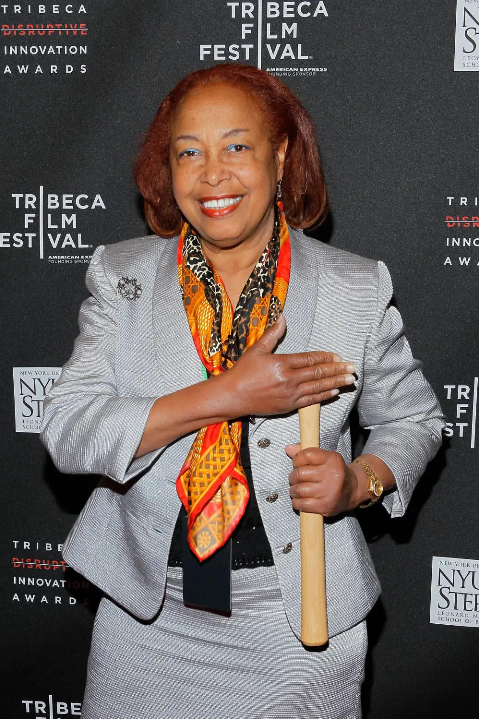 Patricia Bath bei der Verleihung der Tribeca Disruptive Innovation Awards während des Tribeca Film Festivals 2012. - Copyright: Jemal Countess/Getty Images