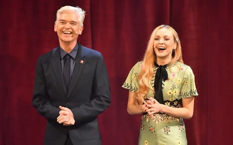 Philip Schofield and Fearne Cotton presented Wednesday's ceremony - Credit: &nbsp;PA/&nbsp;Dominic Lipinski