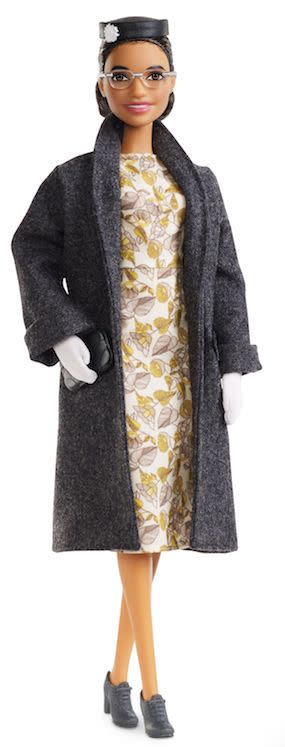 Barbie's Rosa Parks doll.&nbsp; (Photo: Barbie)