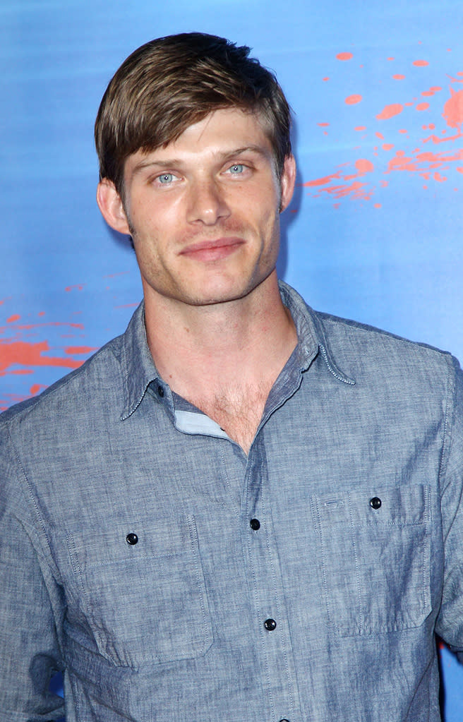 Shark Night 3D LA Premiere 2011 Chris Carmack