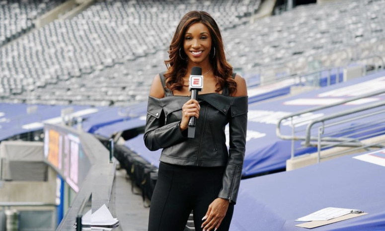 ESPN college football reporter Maria Taylor.