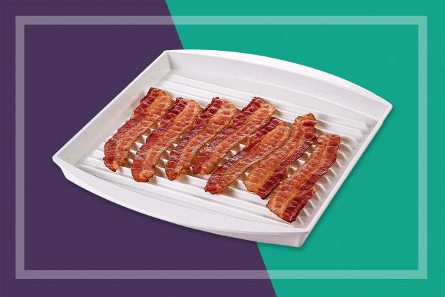 This $10 Microwave Gadget Cooks Bacon to Perfection in Minutes