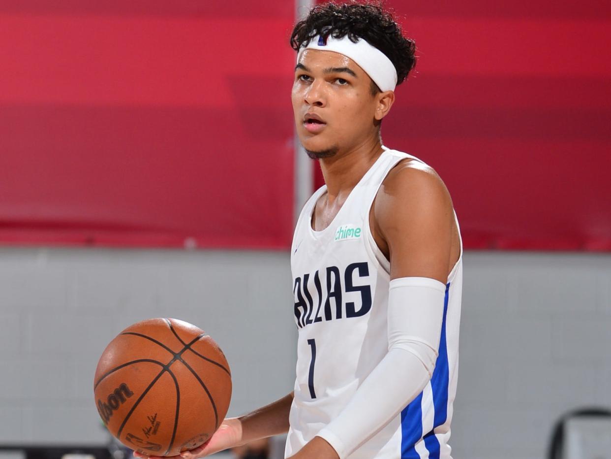 Tyrell Terry of the Dallas Mavericks