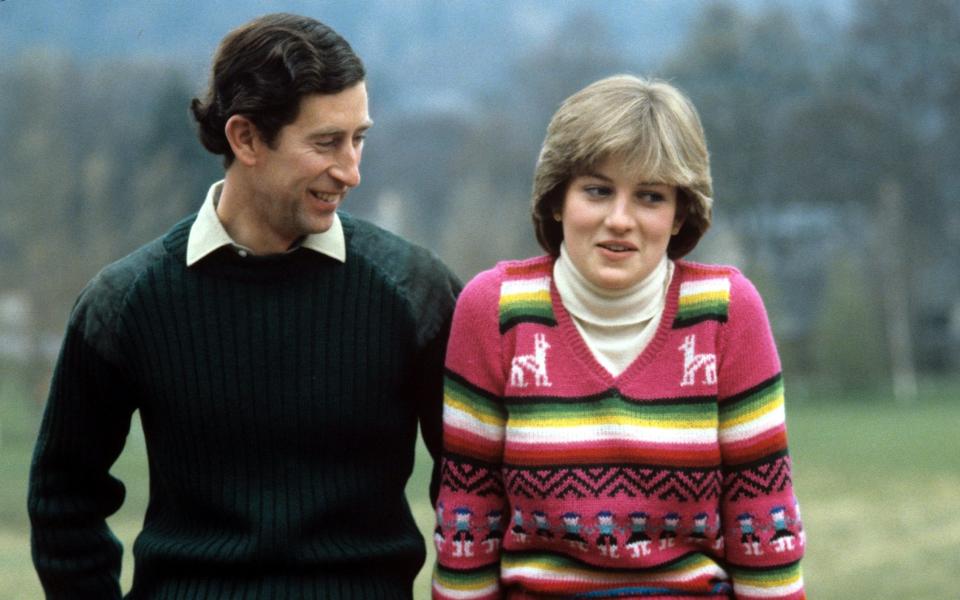 Charles and Diana in 1981 – many younger viewers confuse The Crown’s Diana (played by Emma Corrin) with the real one - Photonews Scotland/Shutterstock