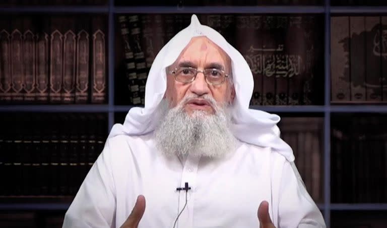 Ayman al Zawahiri, líder de Al Qaeda, durante uno de sus últimos videos difundidos