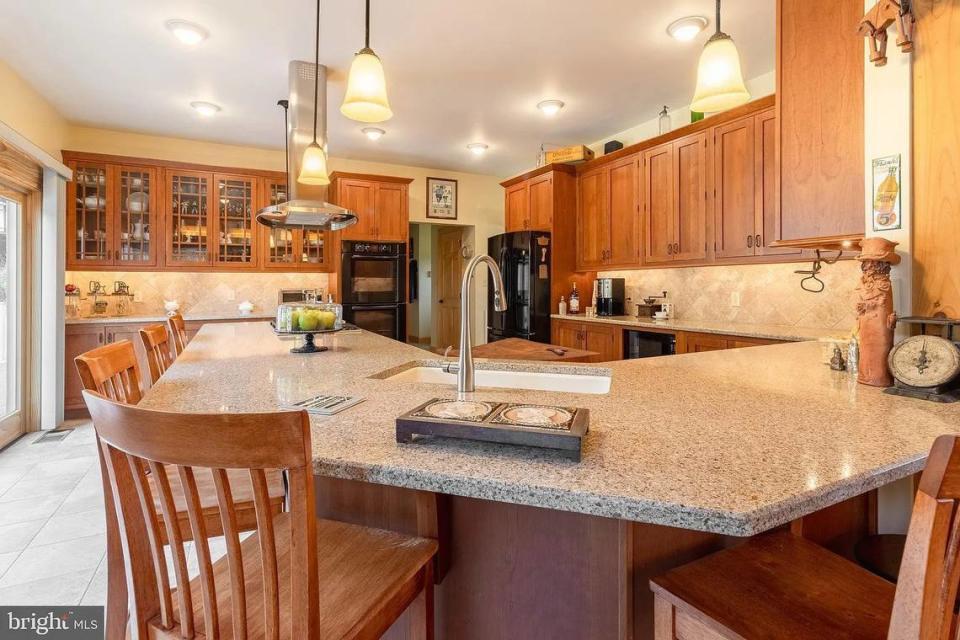 A look inside the kitchen at 275 Misty Meadows Lane in Bellefonte. Photo shared with permission from home’s listing agent, Joni Teaman Spearly of Kissinger, Bigatel and Brower Realtors. Will Duncan Media/Provided