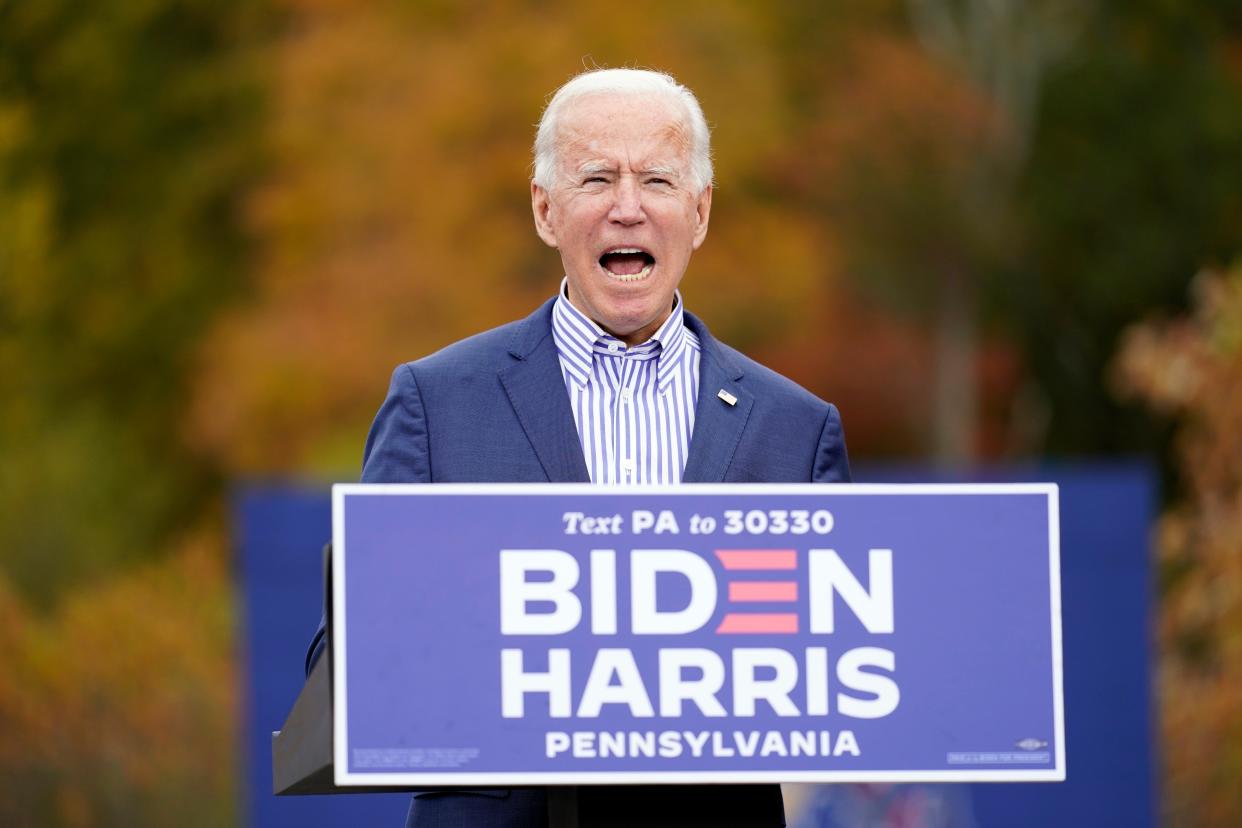 Biden warned in a tweet last October that the US was not prepared for a pandemic (AP Photo / Andrew Harnik) (AP)