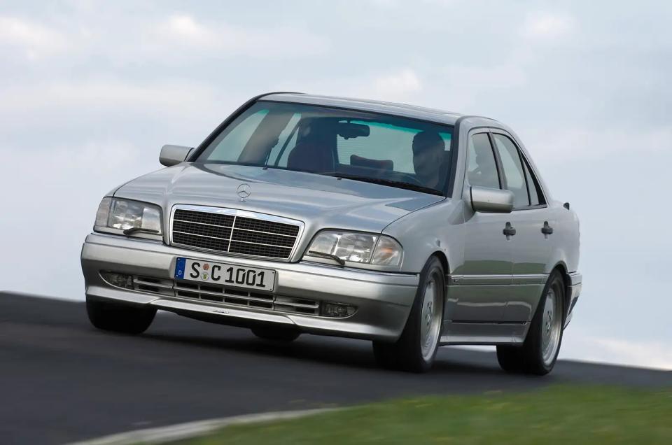 <p>It was difficult to tell the C36 AMG and the car it was based on, the C280 Sport, apart; the big giveaways were the AMG badges, twin-exhaust and the 3.6-litre straight-six which produced <strong>280bhp.</strong> It was a <strong>155mph</strong> car, capable of cracking 0-62mph in 6.7sec, putting it in the firing line of the BMW M3. While the BMW was considered a better driver, Mercedes stepped up and offered the C43 AMG — a V8 variant with <strong>306bhp</strong> that directly replaced the C36. Only 5221 C36 AMGs were made with 378 making it to the UK.</p>