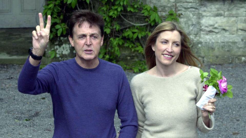 Paul McCartney and Heather Mills