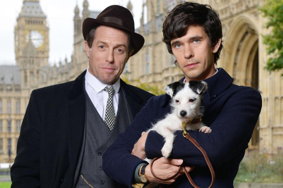 Hugh Grant and Ben Whishaw take the lead in A Very English Scandal (Kieron McCarron/BBC/PA)