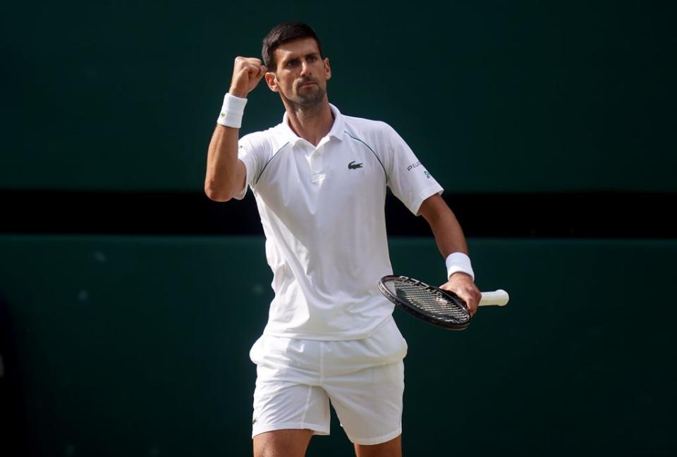 Novak Djokovic had said he had been granted a medical exemption to compete (Adam Davy/PA) (PA Wire)