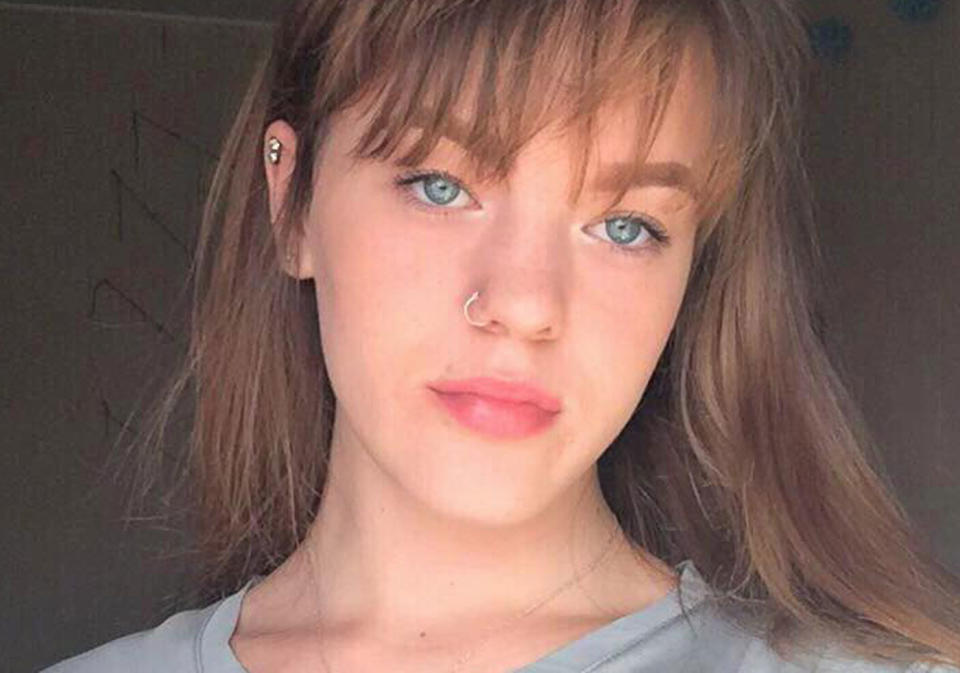 Tayla Alexander, 17, is pictured.