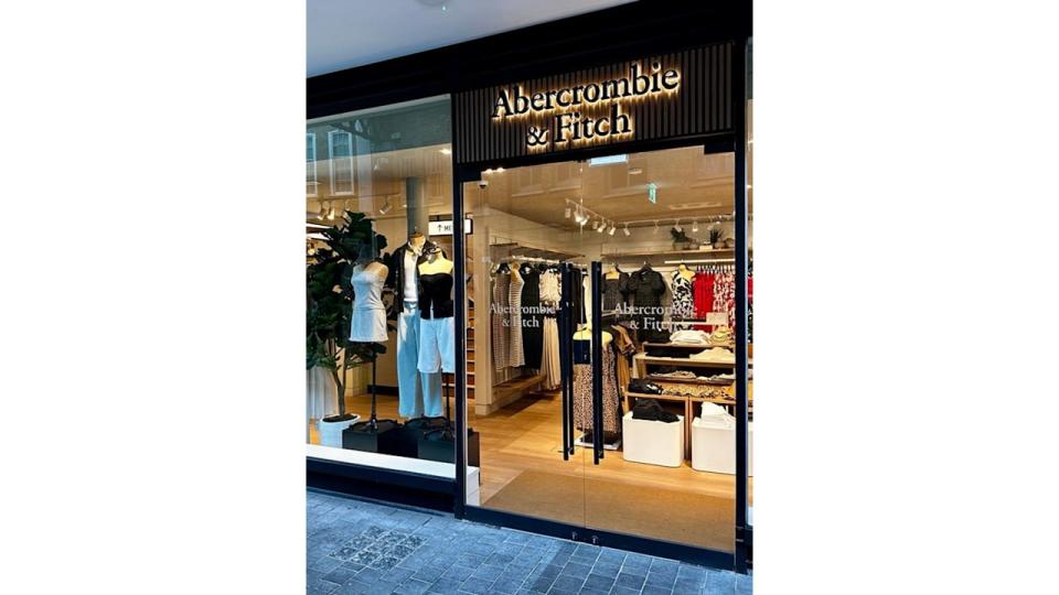 Abercrombie & Fitch's new store in Spitalfields Market