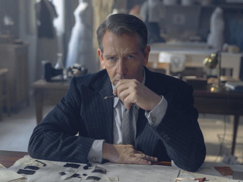 Ben Mendelsohn as Christian Dior in ‘The New Look’ (Apple)