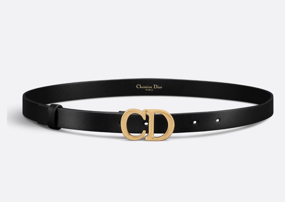 DIOR SADDLE BELT