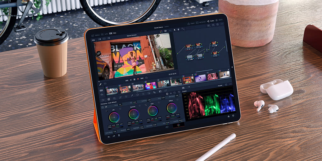  DaVinci Resolve for iPad. 