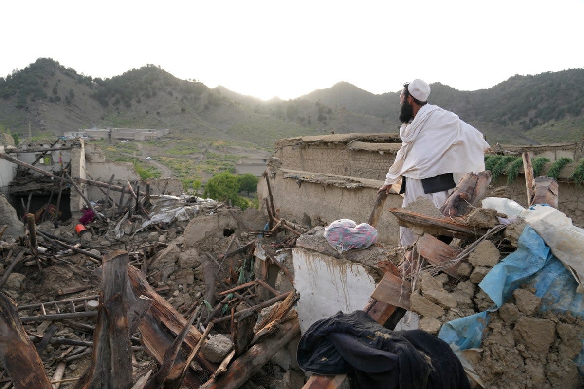 APTOPIX Afghanistan Earthquake (Copyright 2022 The Associated Press. All rights reserved.)