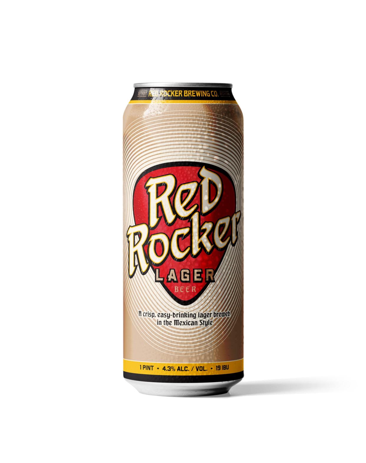 Red Rocker Lager is a new craft beer from Rock and Roll Hall of Famer Sammy Hagar.