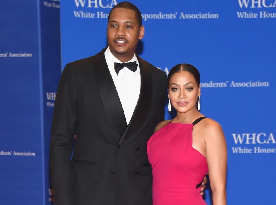 Carmelo Anthony, La La Anthony