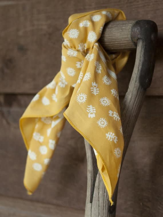 Golden Yellow Bandana