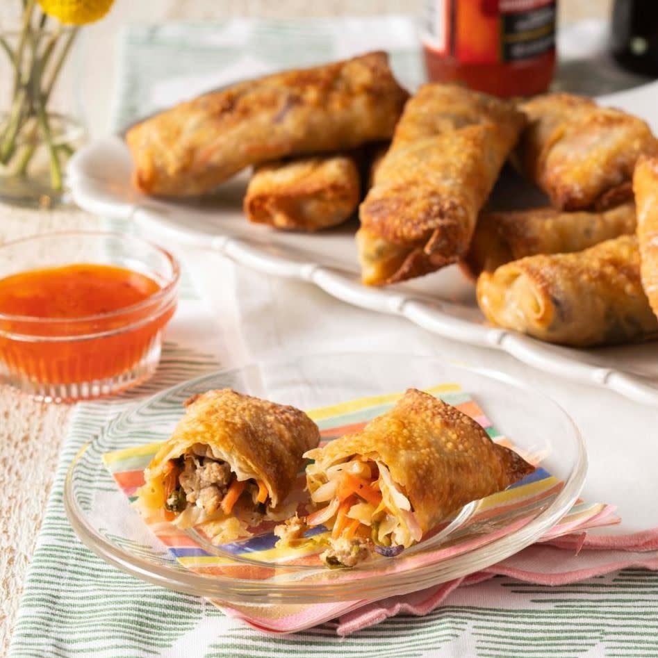 air fryer egg rolls