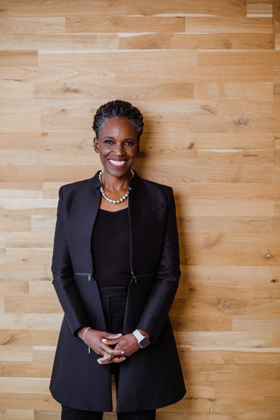 Dr. Melissa Gilliam, on Sept. 22, 2023, in Washington, D.C. (Photo by Janice Checchio for Boston University Photography)