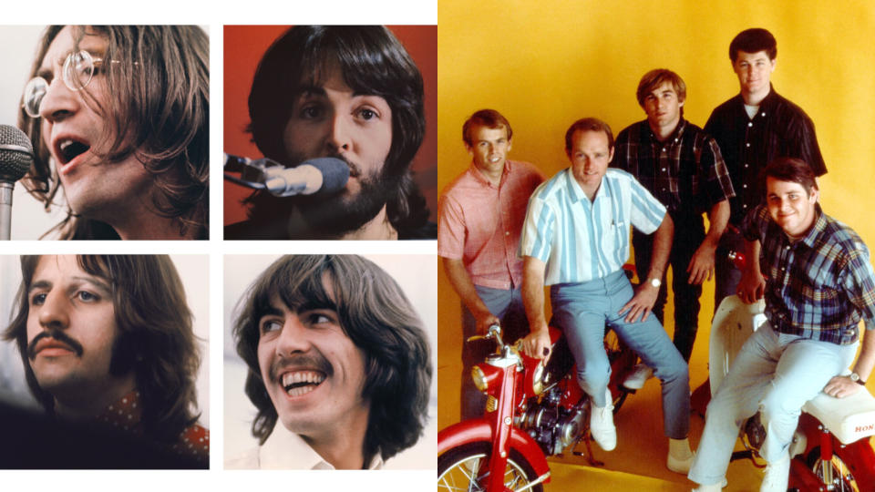 Let It Be and The Beach Boys headline the music doc output on Disney+ this month. (Disney)